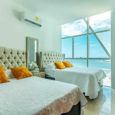 Apartamento Apartamento De Lujo - Frente Al Mar Bocagrande Cartagena