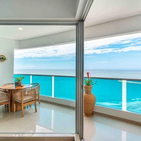 Apartamento De Lujo - Frente Al Mar Bocagrande Apartamento Cartagena