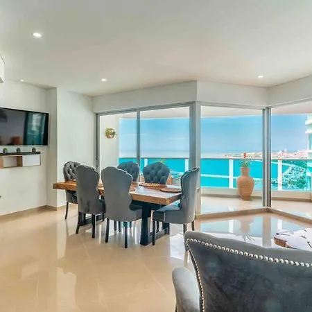 Apartamento De Lujo - Frente Al Mar Bocagrande *